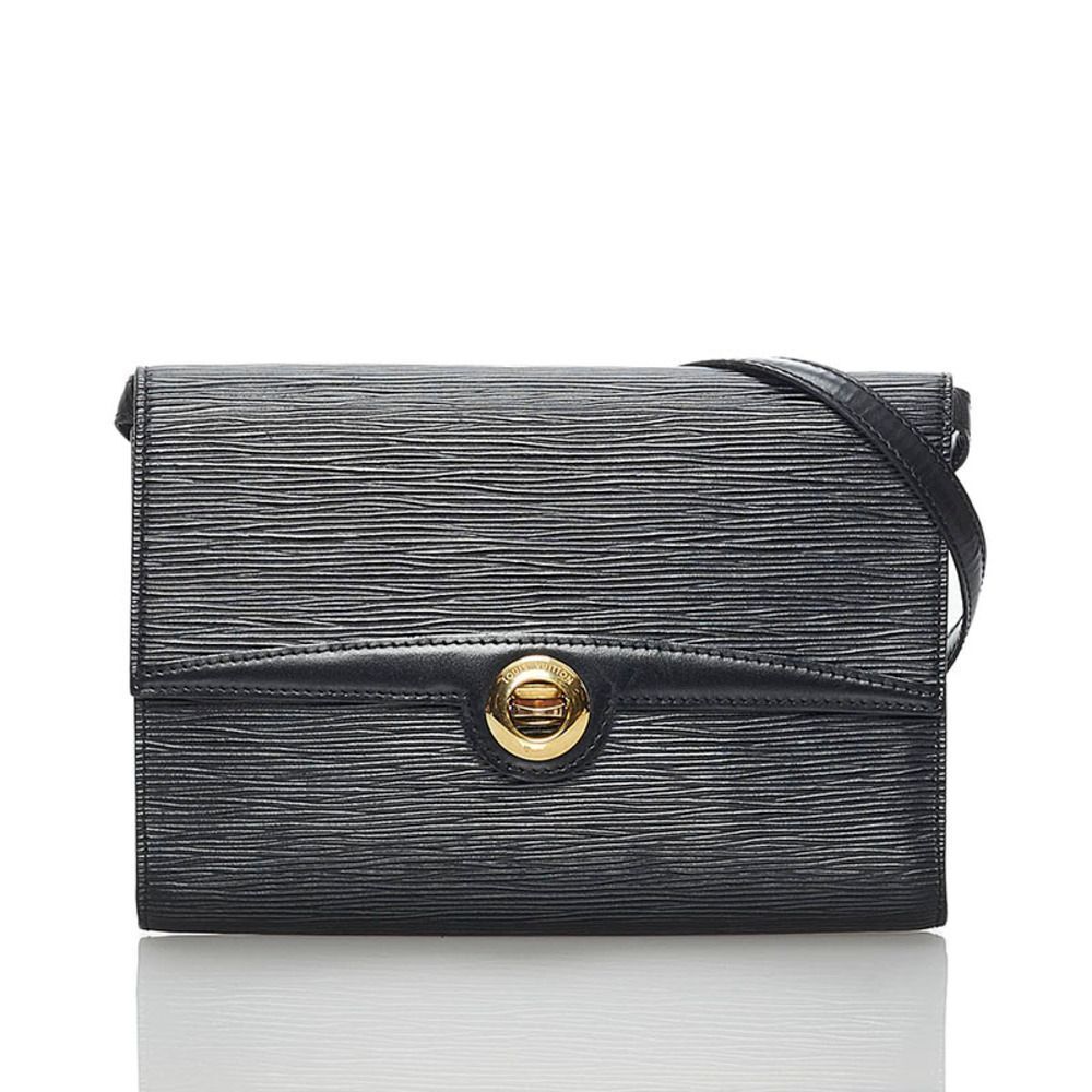 Louis Vuitton Arche Epi Leather Noir Black Shoulder Bag